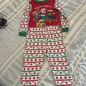 Paw patrol Christmas pajamas